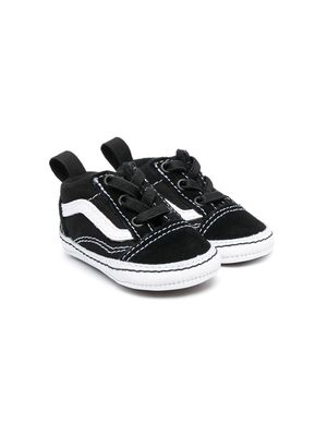 Vans Kids Old Skool leather sneakers - Black