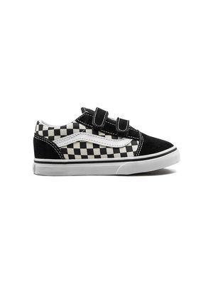 Vans Kids Old Skool "Primary Check" sneakers - Black