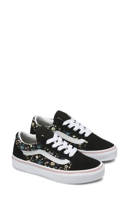 Vans Kids' Old Skool Sneaker in Black/Multi