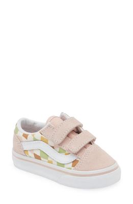 Vans Kids' Old Skool V Sneaker in Pastel Block Multi/True White at Nordstrom, Size 10 M