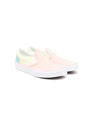 Vans Kids panelled low-top sneakers - Pink