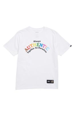 Vans Kids' Pride Graphic T-Shirt in White