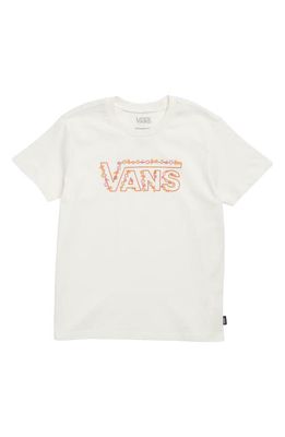 Vans Kids' Psychedelic Delicate Crewneck Graphic T-Shirt in Marshmallow