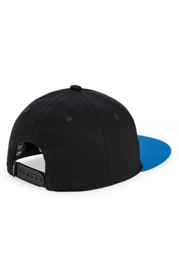 Vans Kids' Sesame Street Snapback Baseball Cap in Black/True Blue/White