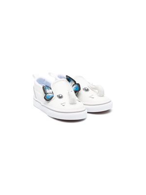 Vans Kids Slip-On V sneakers - Neutrals