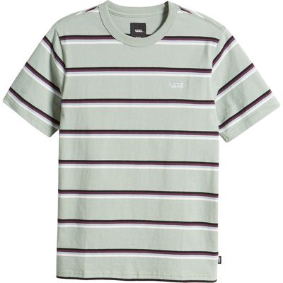 Vans Kids' Spaced Out Stripe T-Shirt in Iceberg Green