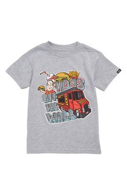Vans Kids' Van Doren BBQ Graphic T-Shirt in Athletic Heather
