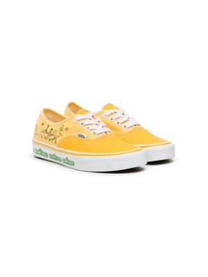 Vans Kids x Sesame Street Authentic sneakers - Yellow