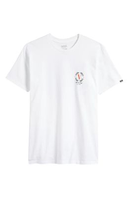 Vans Leisure Activity Cotton Graphic T-Shirt in White