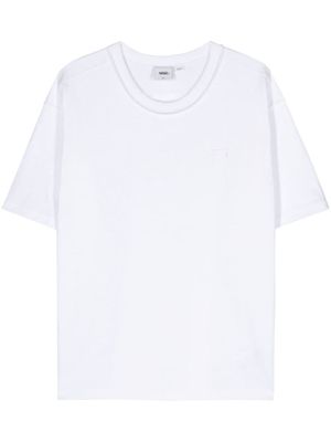 Vans logo-embroidered cotton T-shirt - White