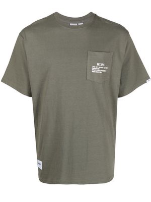 Vans logo-print crew-neck T-shirt - Green