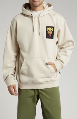 Vans Meteor Mushroom Cotton Blend Hoodie in Oatmeal