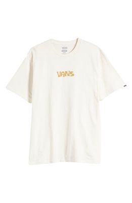 Vans Off the Broccoli Cotton Graphic T-Shirt in Antique White