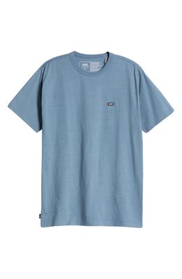 Vans Off the Wall Classic Fit Cotton Slub Jersey T-Shirt in Blue Mirage