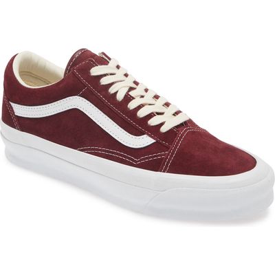 Vans Old Skool Platform Sneaker in Lx Pig Suede Port Royale at Nordstrom, Size 6