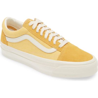 Vans Old Skool Sneaker in Salt Wash Yellow/Multi