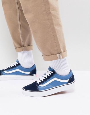 Vans Old Skool sneakers in blue vd3hnvy