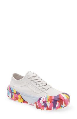 Vans Old Skool Tapered Modular Sneaker in Rainbow Swirl Nimbus Cloud