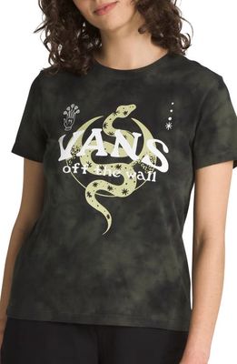Vans Otherworld Logo Graphic T-Shirt in Deep Forest