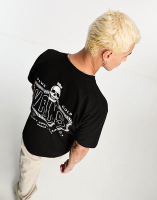 Vans pawn shop printed T-shirt in black