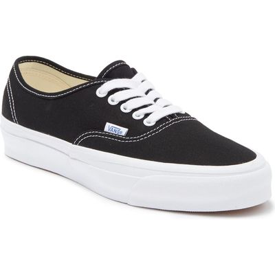 Vans Premium Authentic Reissue Sneaker in Lx Black/White