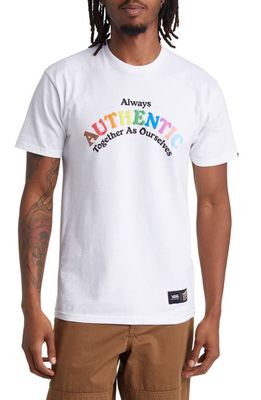 Vans Pride Graphic T-Shirt in White