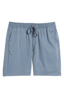 Vans Range Relaxed Cotton Shorts in Blue Mirage