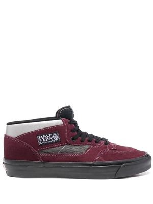 Vans side logo-patch high-top sneakers - Red
