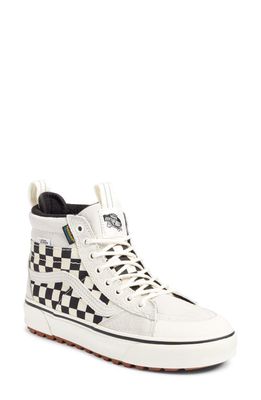 Vans SK8-Hi MTE-2 Sneaker in Marshmallow/Checkerboard