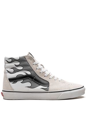 Vans Sk8-Hi "Reflective Flame" sneakers - White