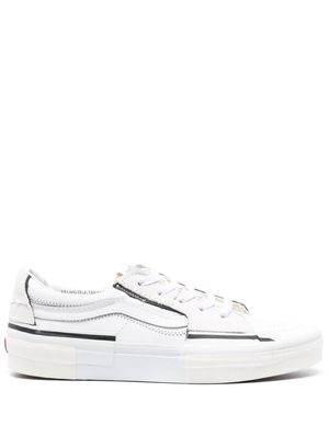 Vans Sk8-Low Reconstruct canvas sneakers - White