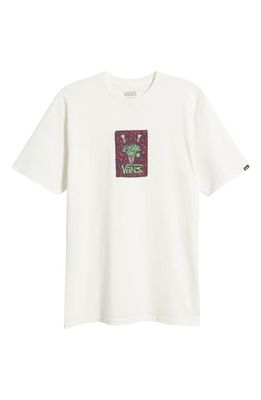 Vans Think Cotton Graphic T-Shirt in Marshmallow