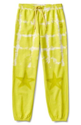 Vans x Collina Strada Tie Dye French Terry Sweatpants in Sulpher Spring