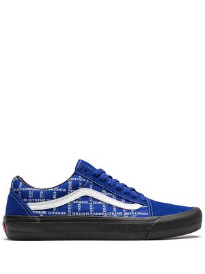 Vans x Supreme Old Skool Pro "Grid Logo - Blue" sneakers