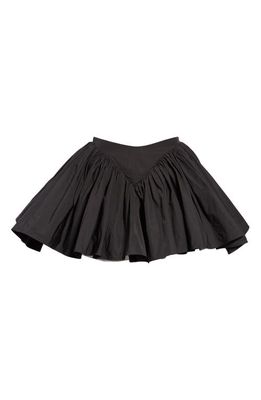 Vaquera Underwear Gathered Miniskirt in Black