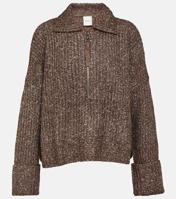 Varley Amelia half-zip sweater