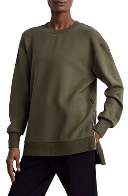 Varley Charter Oversize Sweatshirt in Olive Night