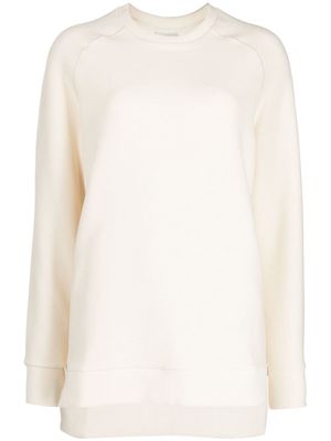Varley fine-ribbed stretch-cotton sweater - Neutrals