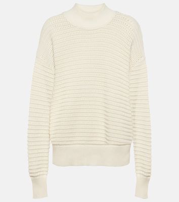 Varley Franco pointelle cotton sweater