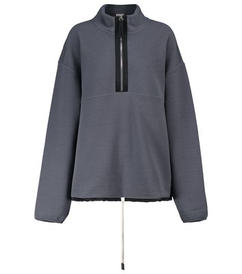 Varley Harding ribbed jersey sweatshirt