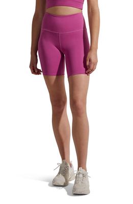 Varley Let's Move 7-Inch Bike Shorts in Meadow Mauve