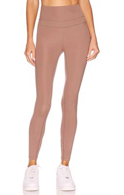 Varley Let's Move Super High Legging in Taupe