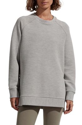 Varley Manning Sweatshirt in Light Grey Marl