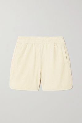 Varley - Marwood Cotton-terry Shorts - Neutrals