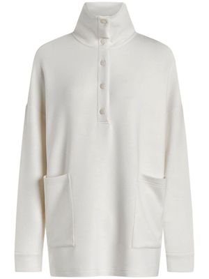 Varley Meredith longline sweatshirt - White