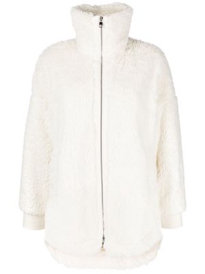 Varley Norfolk faux-fur jacket - White
