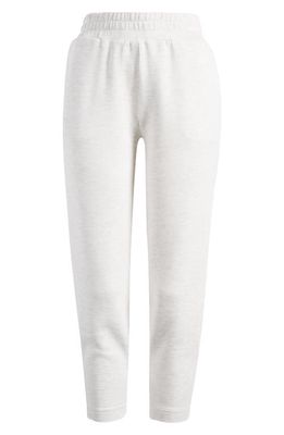 Varley The Slim Knit Ankle Pants in Ivory Marl