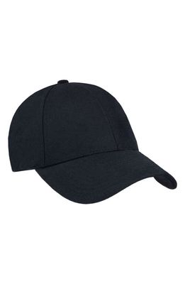 VARSITY HEADWEAR Wool Baseball Cap in Black