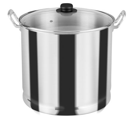 VASCONIA 17-Qt. Steamer with Glass Lid