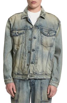 VAYDER Oversize Denim Trucker Jacket in Vega